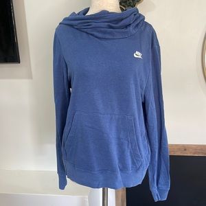 Nike pullover blue hoodie